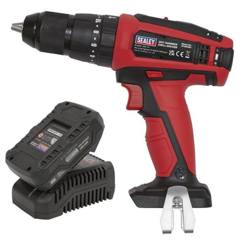 Sealey 20V Combi Drill & Driver Kit