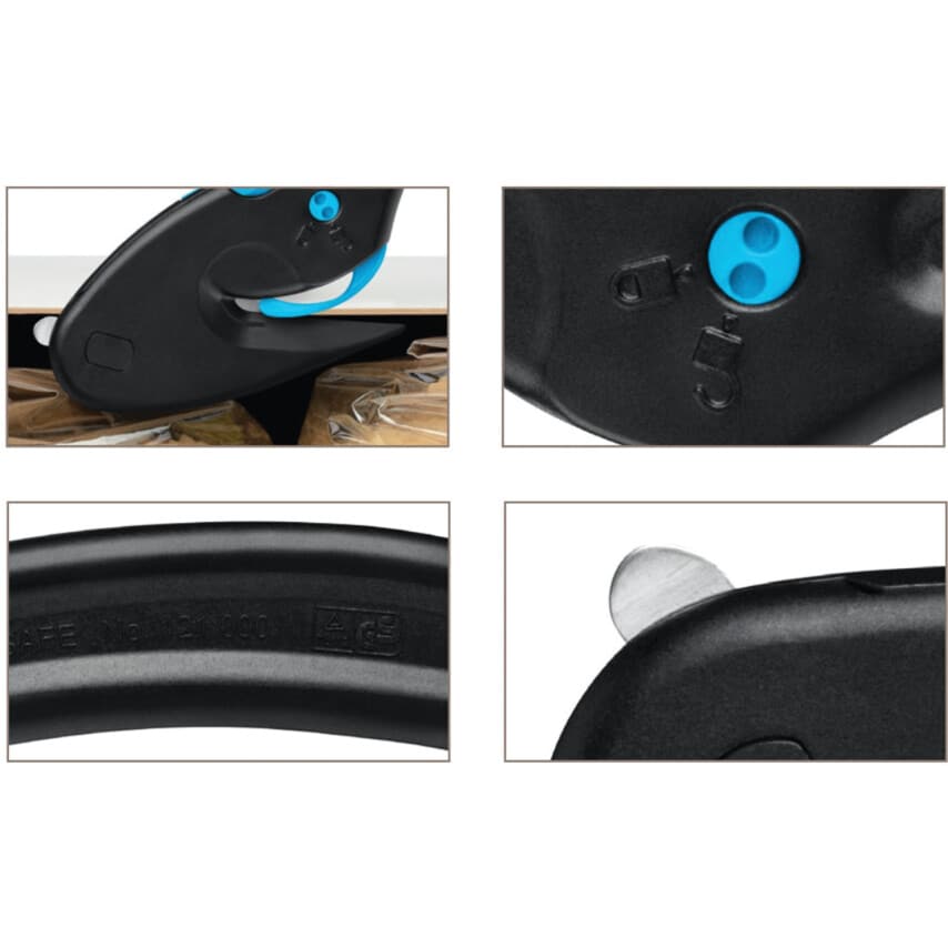 Secumax Easysafe Pull Knife, 207 x 10 x 66 mm, 121001