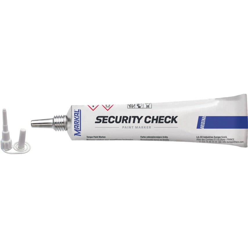 Security Check Paint Marker, Blue, 50ml
