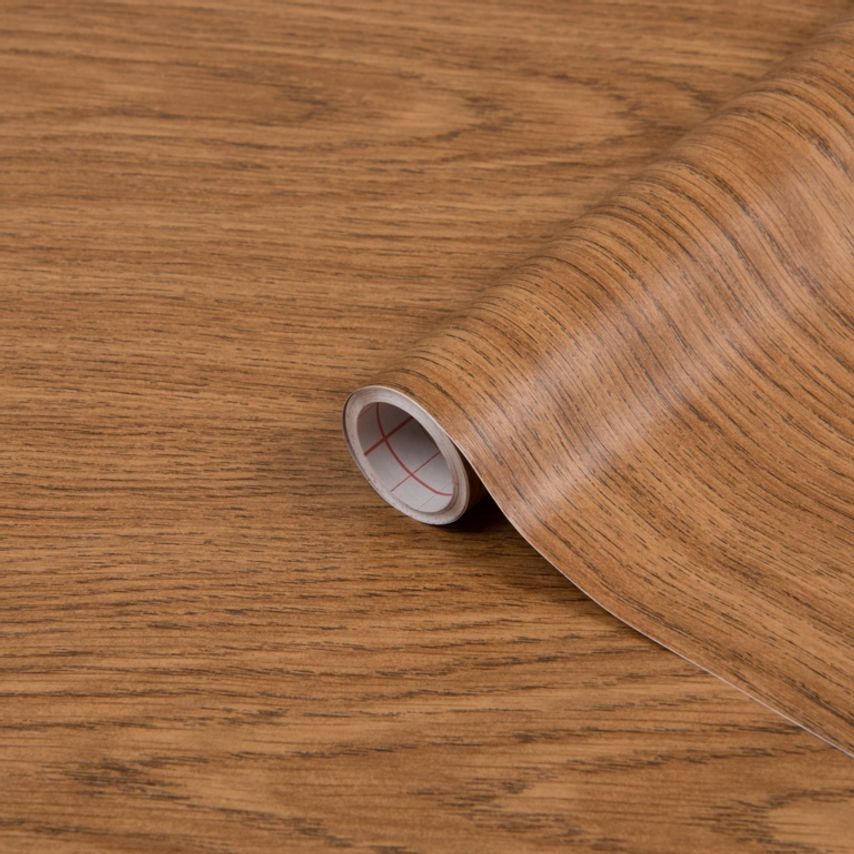 Self Adhesive Film - Light Oak 45cm x 15m
