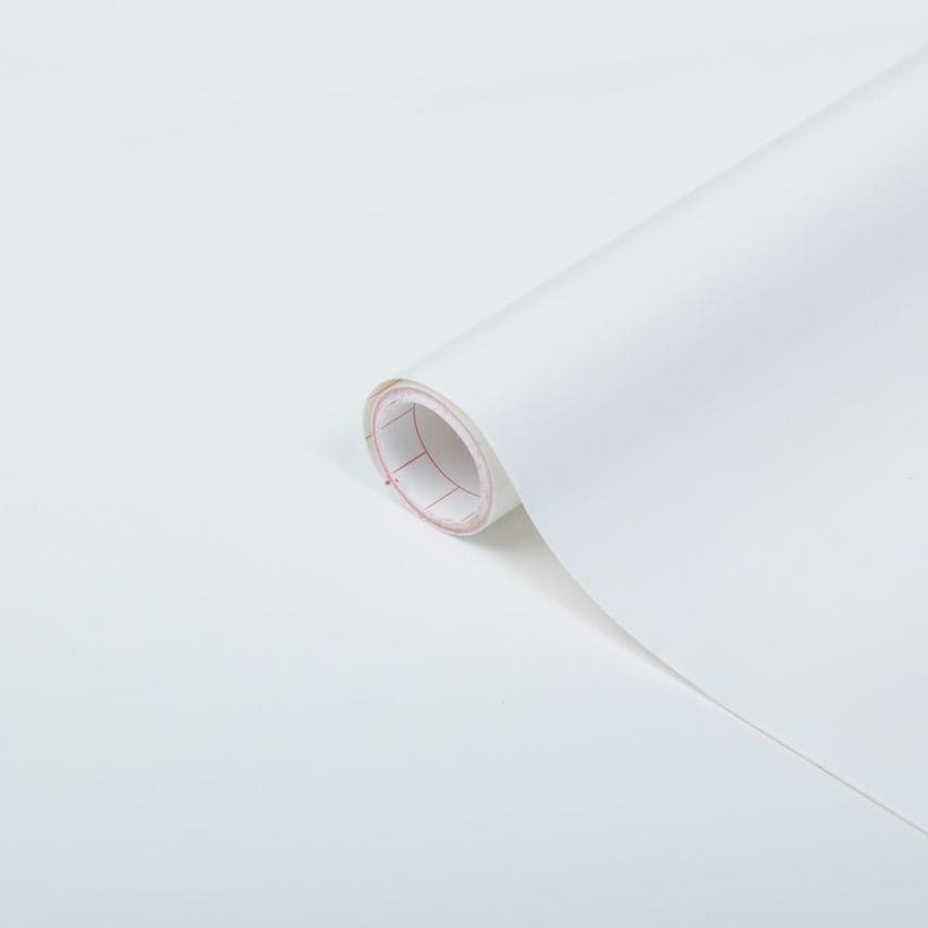 Self Adhesive Film - Matt White 45cm x 2m