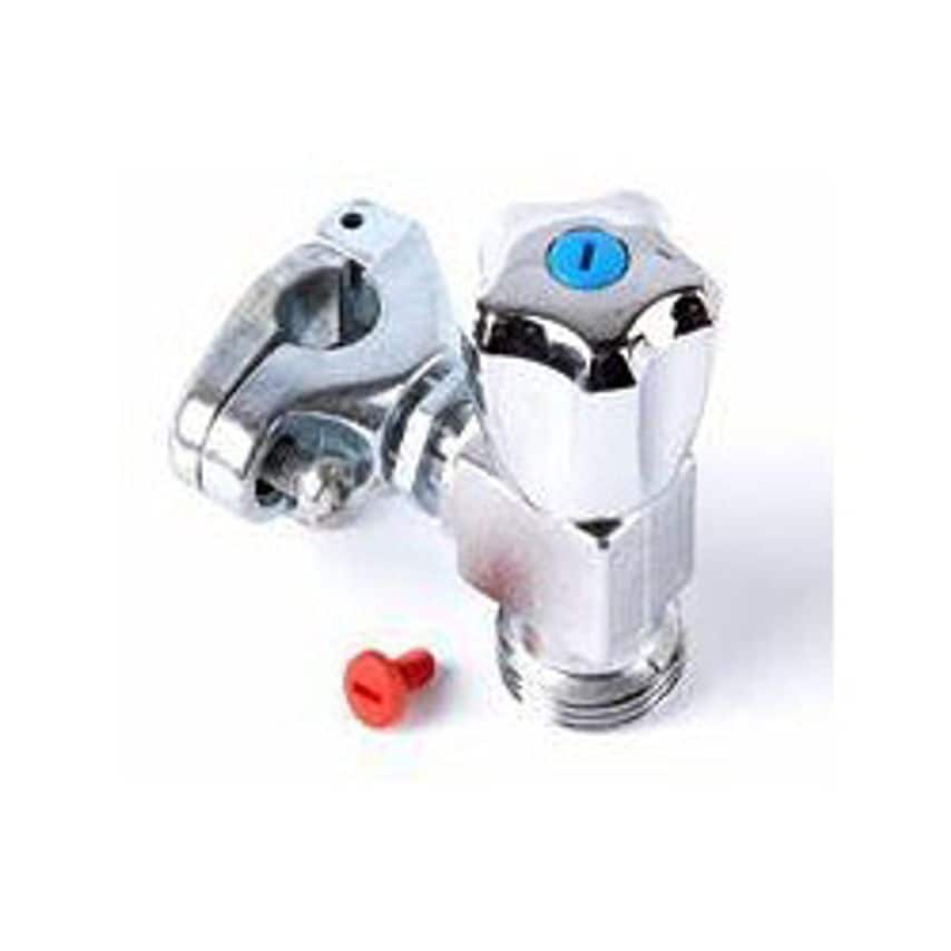 Self Cutting Tap 1/4" Turn Tap with Wall Plate