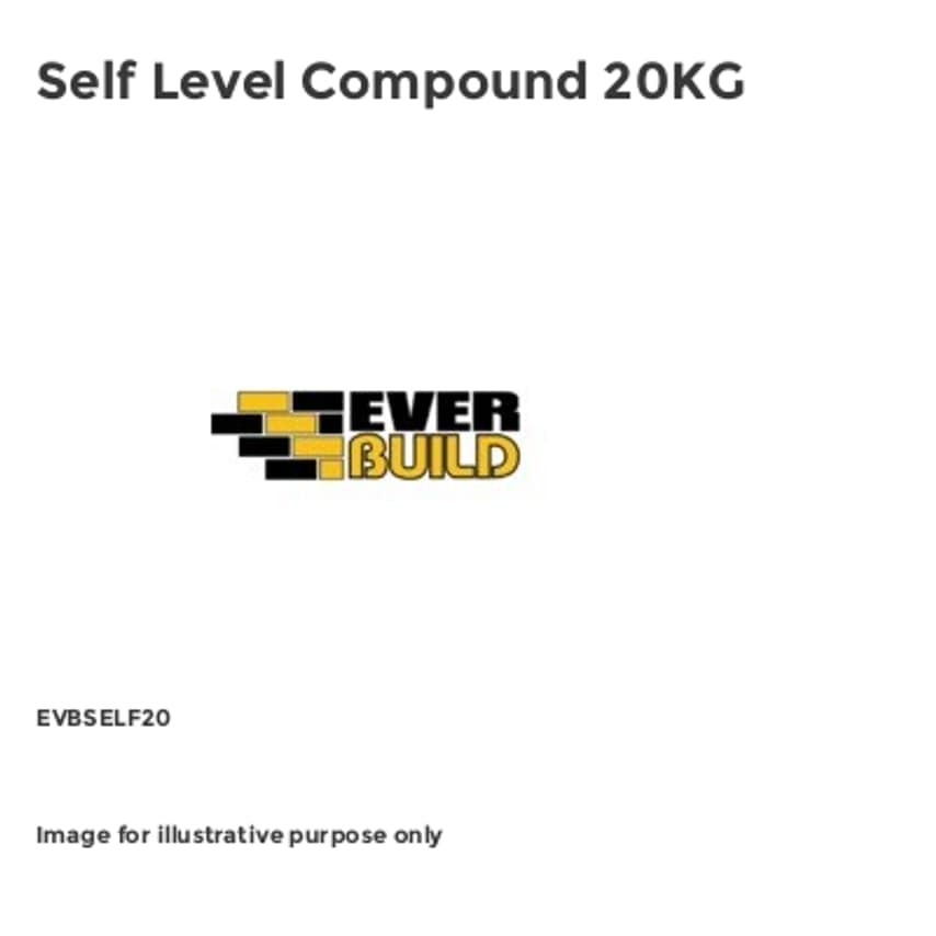 Self Level Compound 20KG EVBSELF20