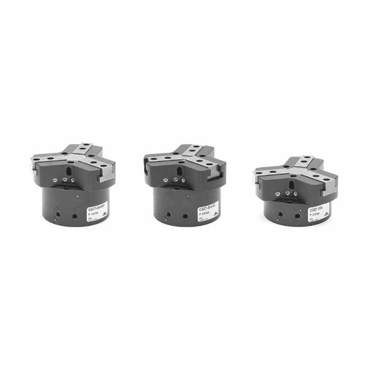 Series Cgzt Three-Jaw Grippers with T-Guide - - CGZT-125