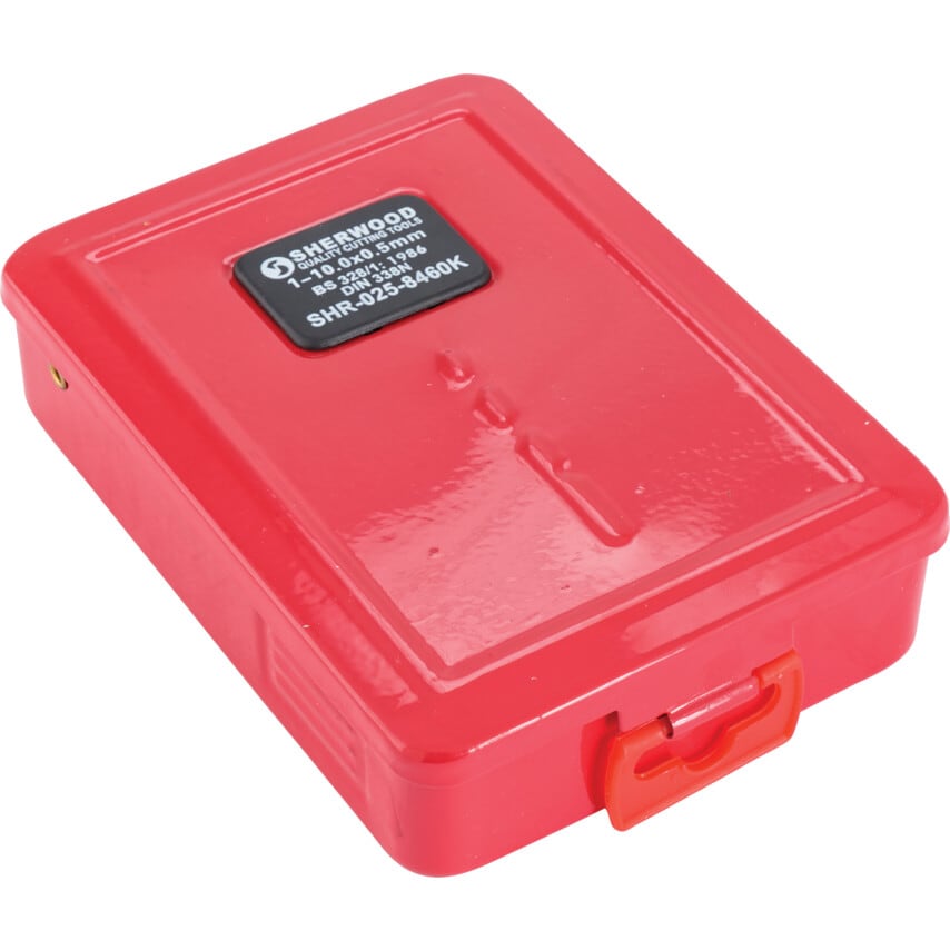 Set of 19 HSS Drills 1-10.00MM X 0.5MM