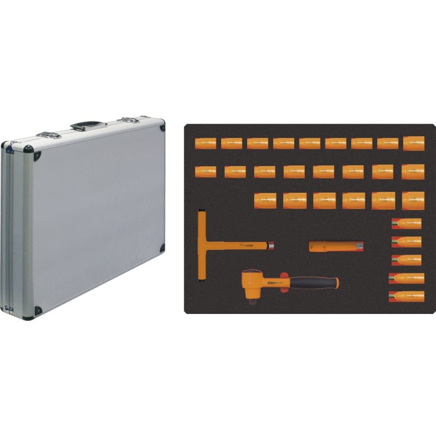 Set of 31 Socket Wrenches 1/2" 1000V