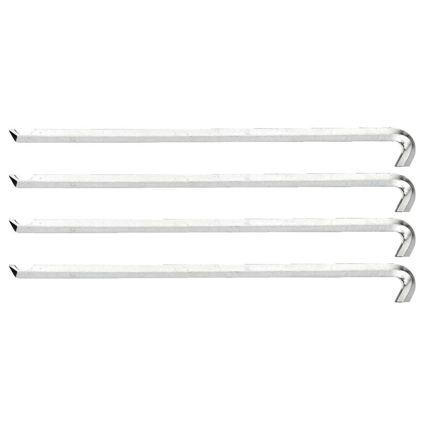 Set of 4 pulling legs 140 mm