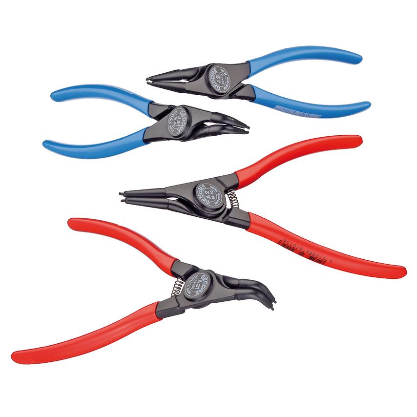 Set of circlip pliers 4 pcs