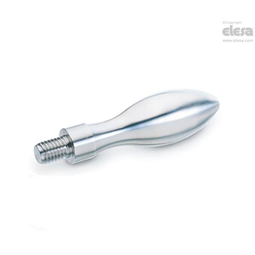 Shaped fixed handle-DIN 39-A4-16-E