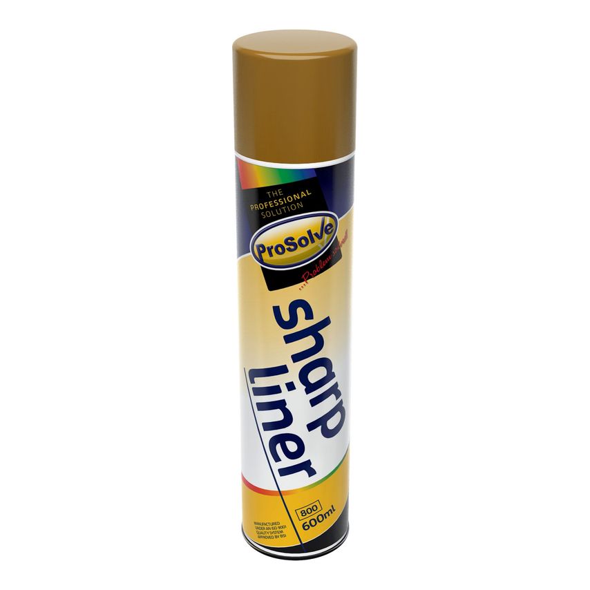 Sharpliner 600ml Paint Aerosol Gold