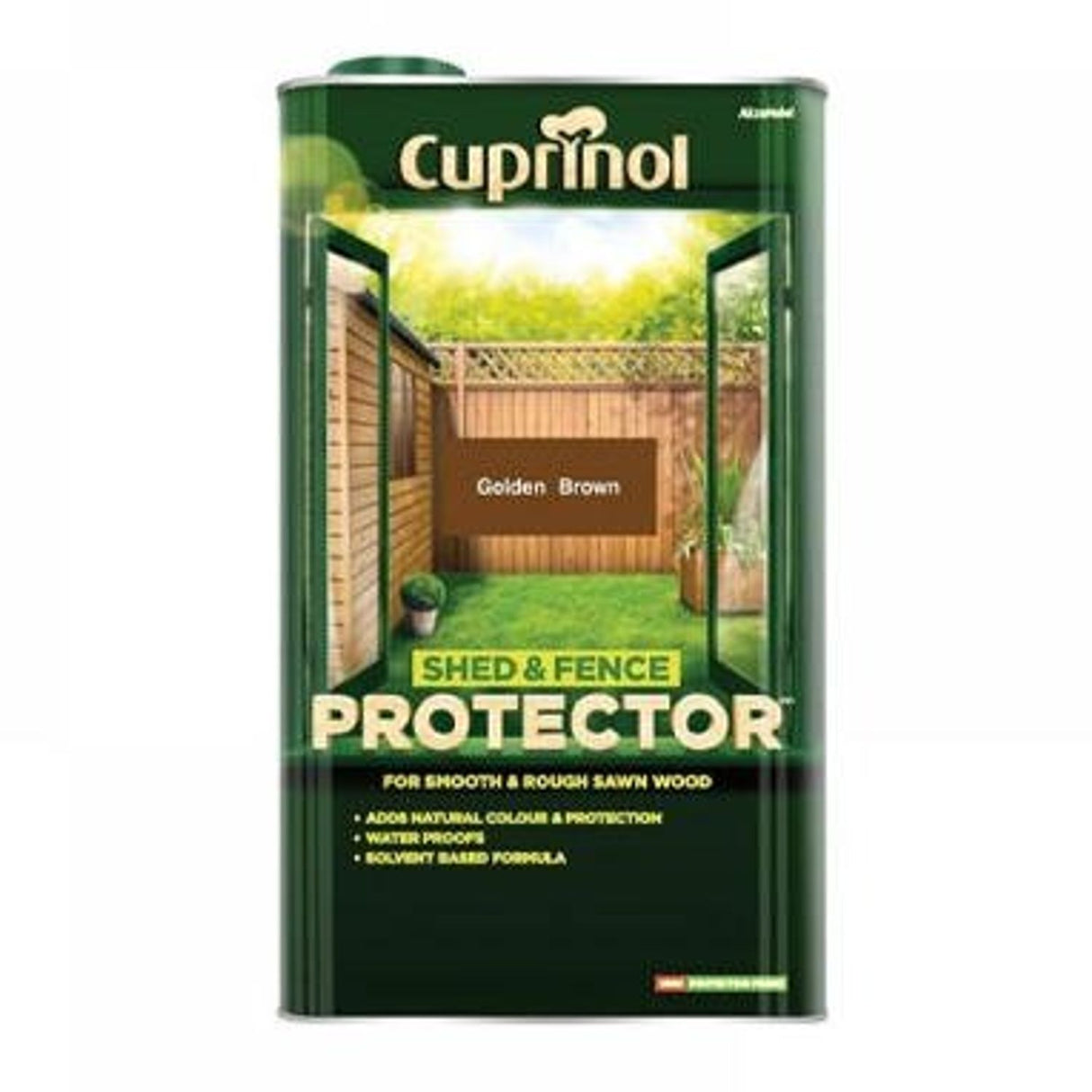 Shed and Fence Protector Golden Brown - 5L
