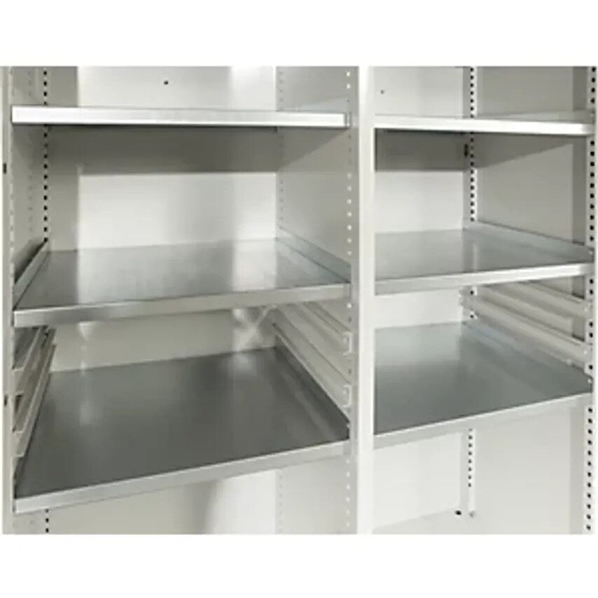 Shelf For JUMBO Heavy Duty Cupboard, With Centre Partition, Zinc Plated