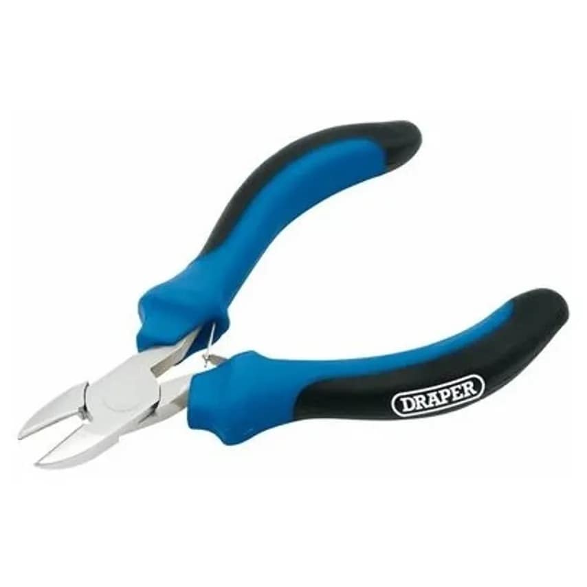 Side Cutters Diagonal Mini Soft Grip 110mm Carbon Steel