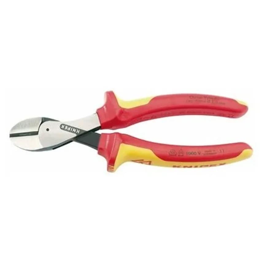 Side Cutters Fully Insl VDE Diagonal 160mm Chrome Vndm Steel High