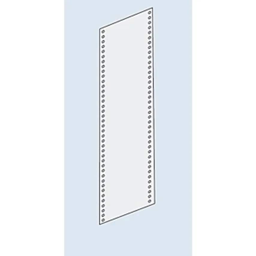 Side Panel Cladding, Solid Sheet, Height 2500mm, For Depth 300mm, Light Grey