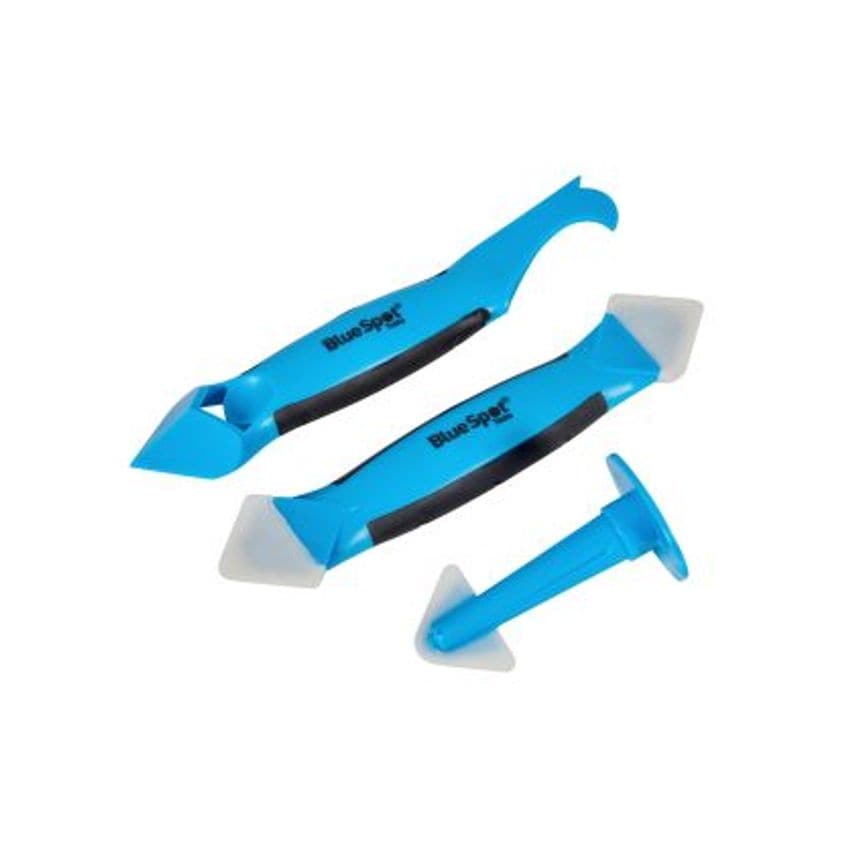 Silicon Trowel and Scraper Set - 3 Piece