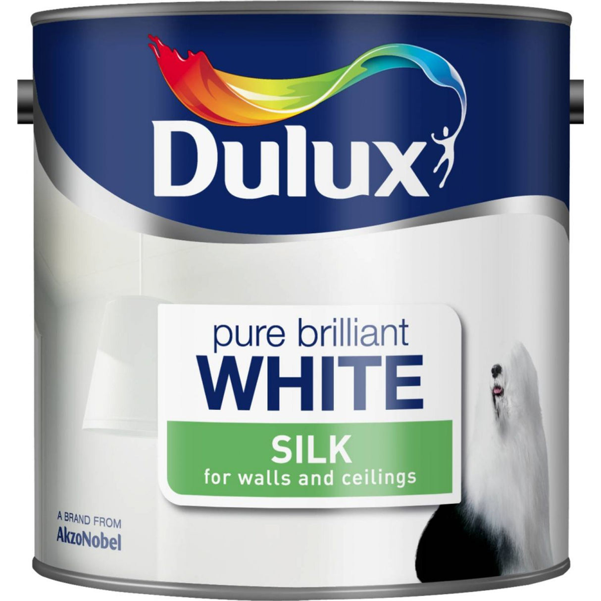 Silk Paint 2.5 Litre Pure Brilliant White
