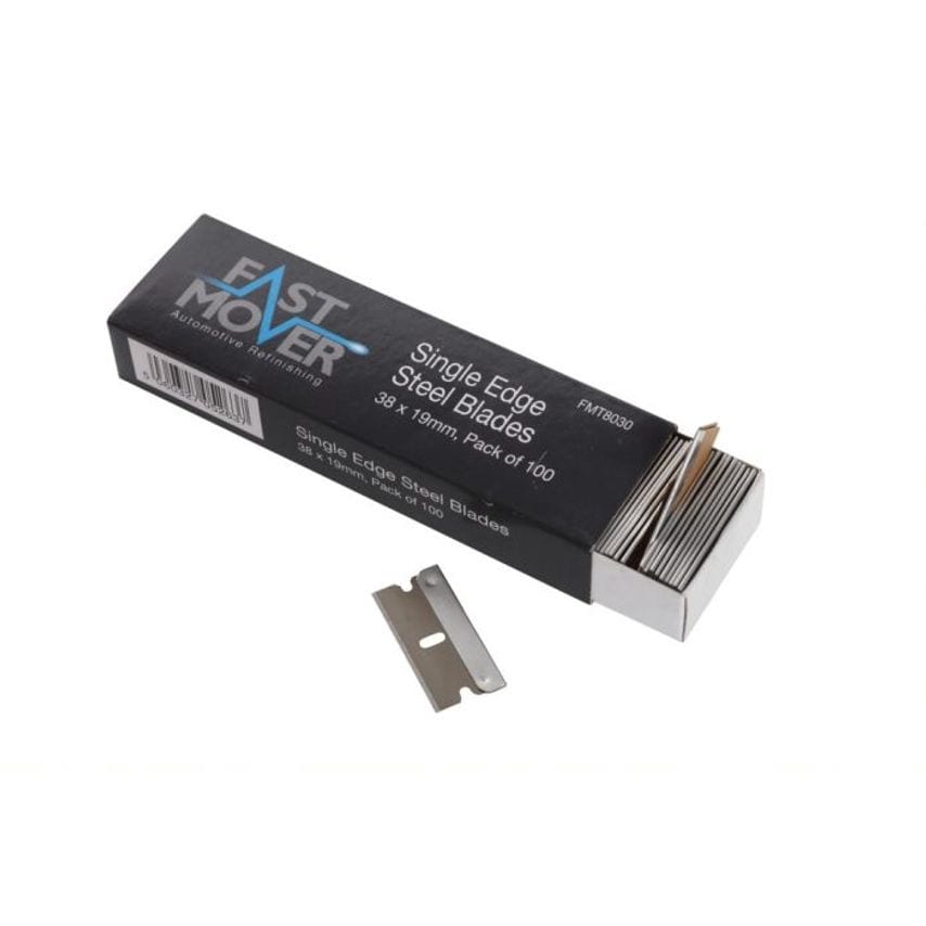 Single Edge Blades Steel 100 Pieces per Pack 38 x 19mm
