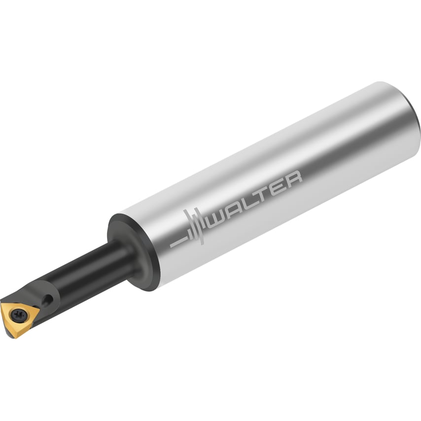 Single-piece boring bar for precision boring EB521