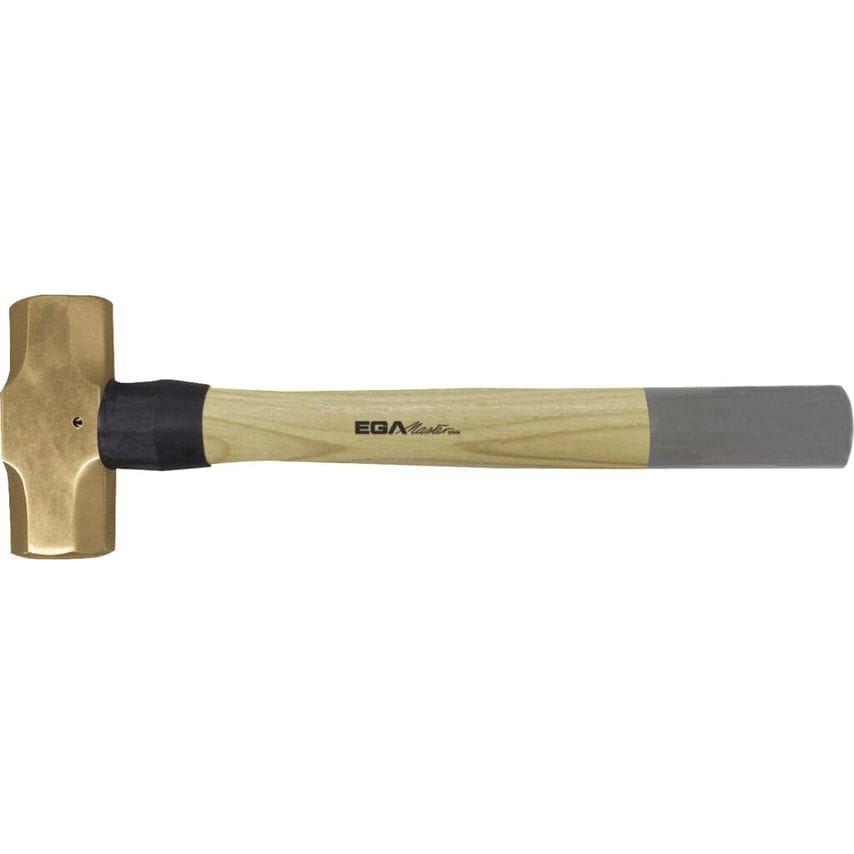 Sledge Hammer 2kg Hickory Handle Non Sparking Brass