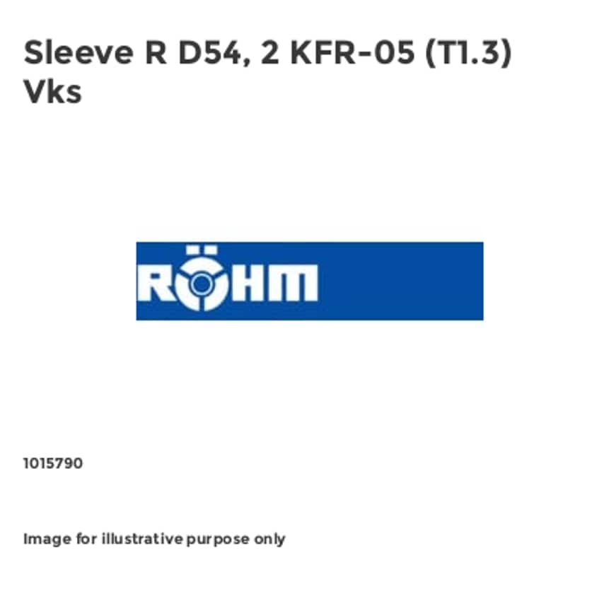 Sleeve R D54, 2 KFR-05 (T1.3) Vks