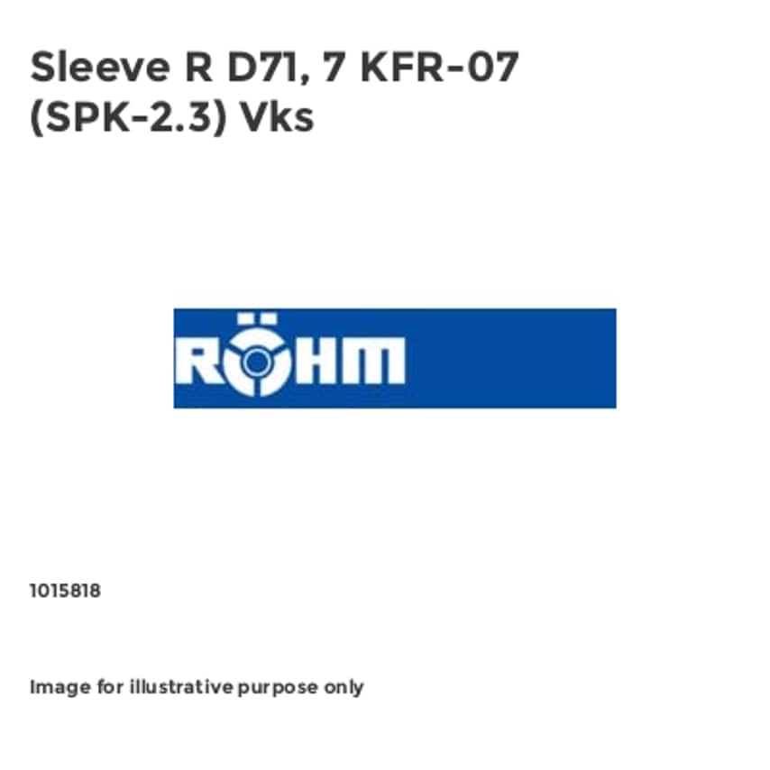Sleeve R D71, 7 KFR-07 (SPK-2.3) Vks