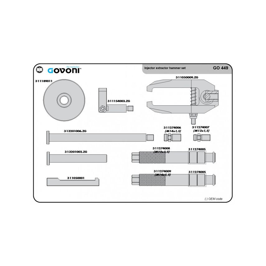 Slide Hammer Injector Set