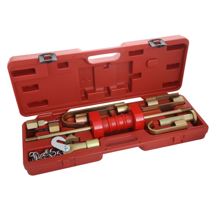 Slide Hammer Kit, 11pc, 12lbs In Plastic Carry Case