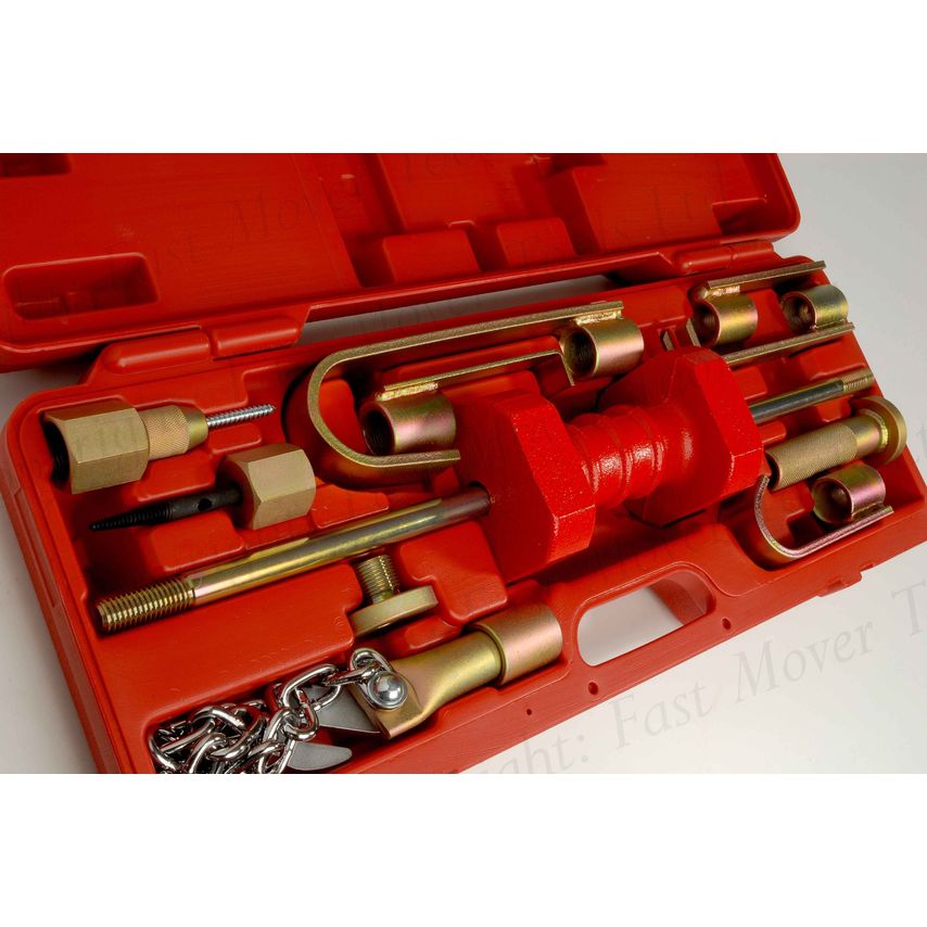 Slide Hammer Kit, 11pc, 12lbs In Plastic Carry Case