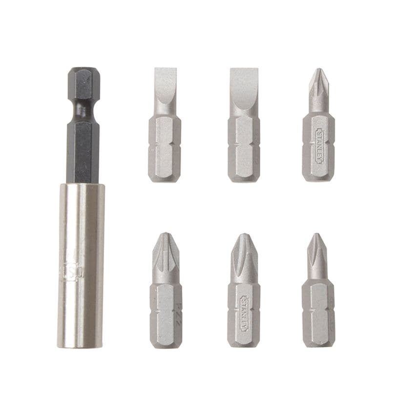 Slotted/Phillips/Pozidriv Insert Bit Set, 7 Piece STA168737