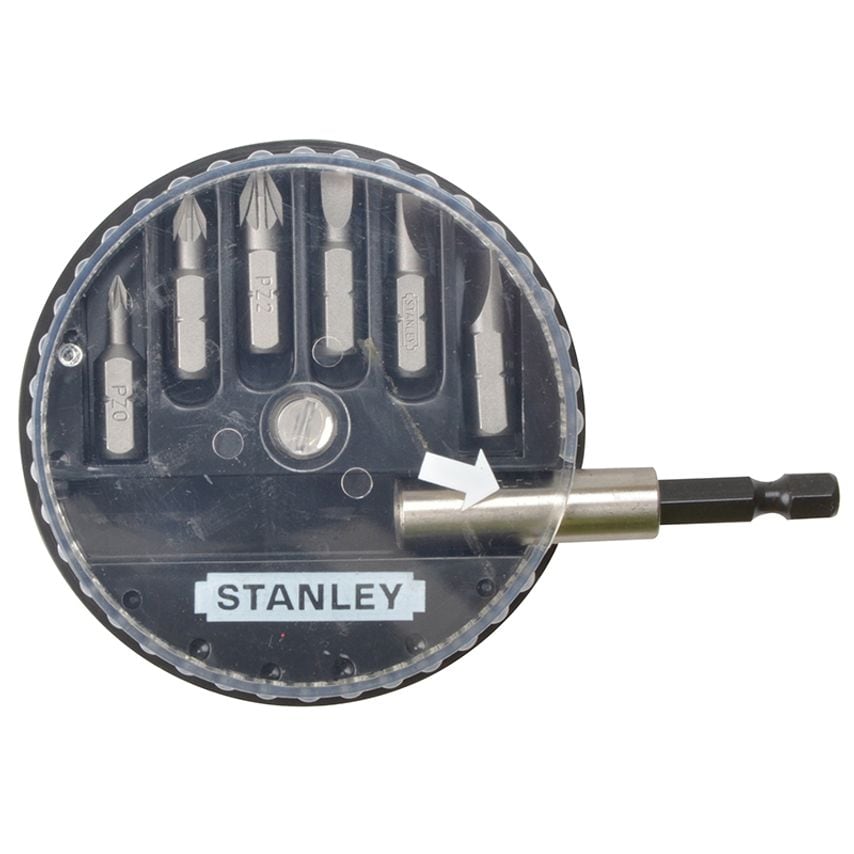 Slotted/Pozidriv Insert Bit Set, 7 Piece STA168738