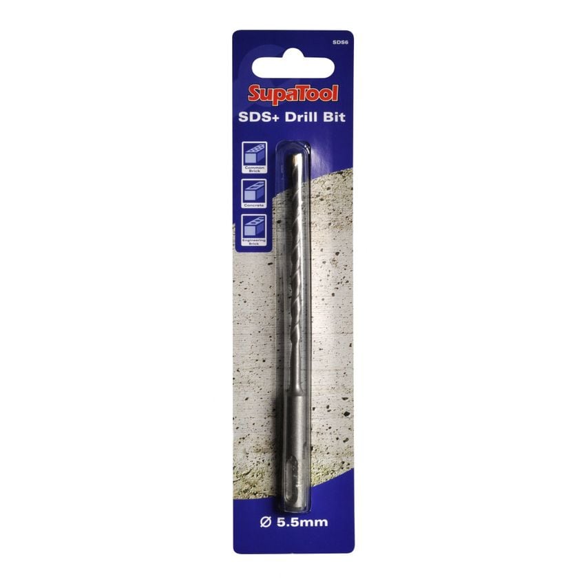 Slotted Drill Shaft (sds) Masonry Drill Bits 5.5x160mm