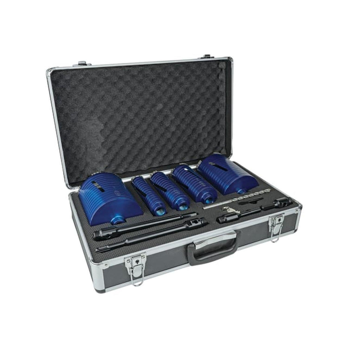 Slotted Dry Core Drill Xcel Grade Kit - 11 Piece