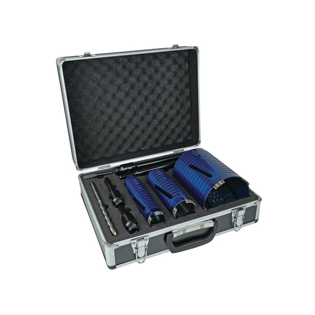 Slotted Dry Core Drill Xcel Grade Kit - 9 Piece