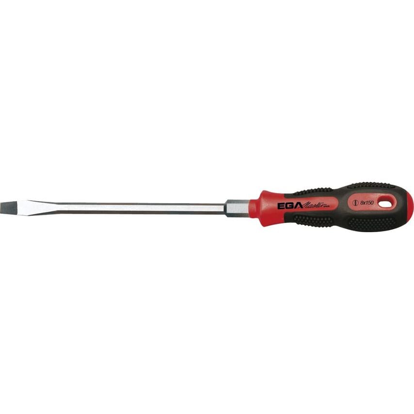 Slotted Screwdriver 15/32" x 0, 08" x 10" Hex. Mastertork