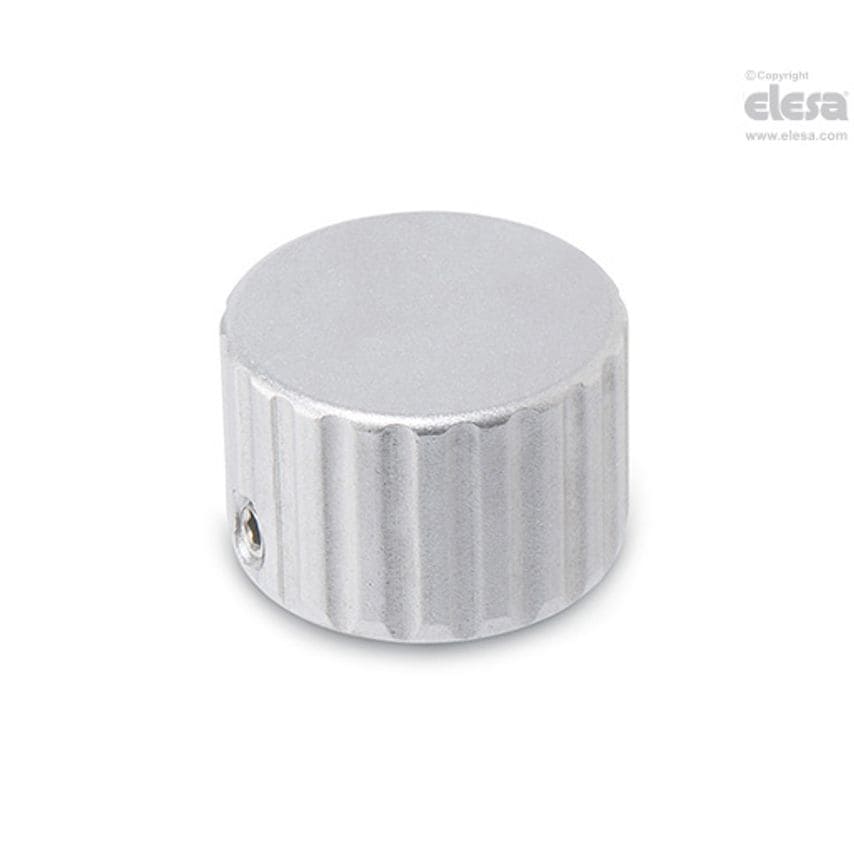 Slotted control knob-GN 436-28-B6-N-MT