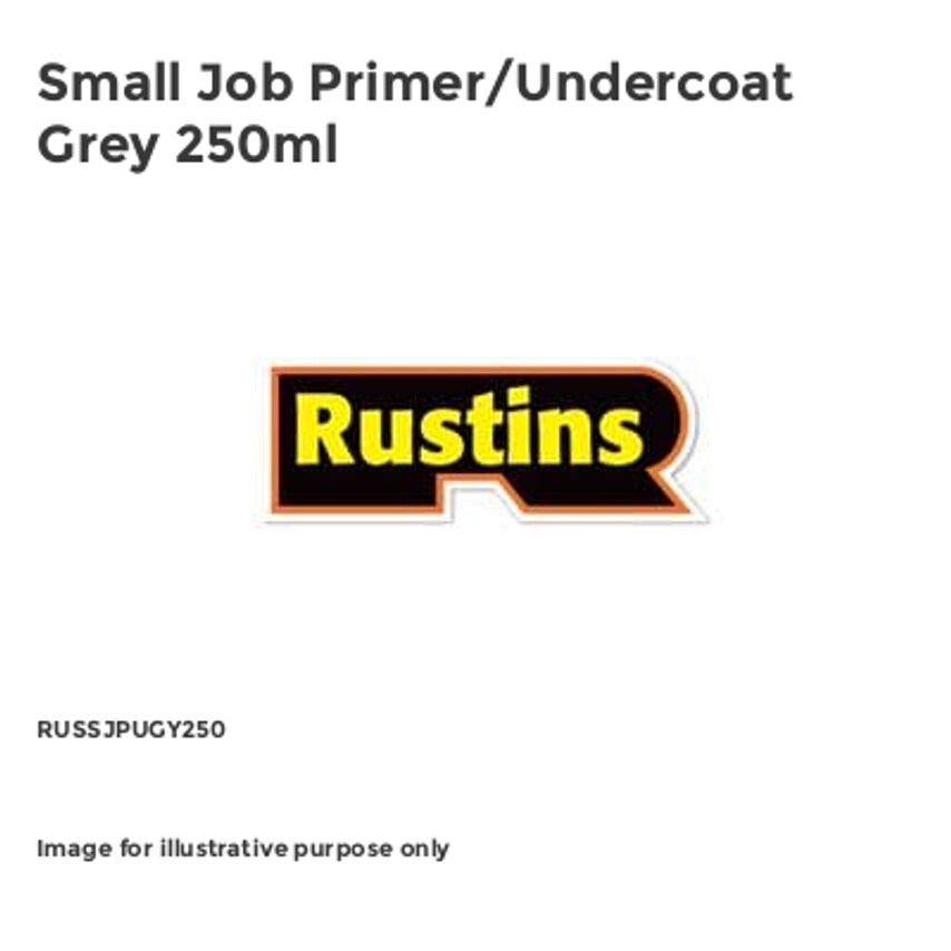 Small Job Primer/Undercoat Grey 250ml