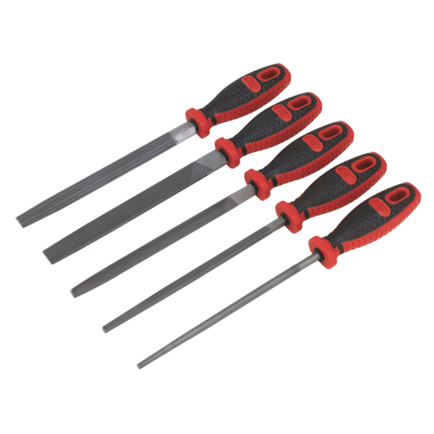 Smooth Cut Engineer s File Set 5pc 200mm