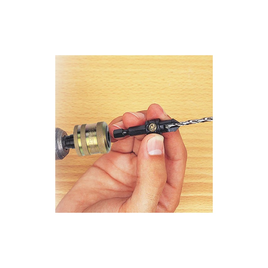 Snap/Qc Snap/Qc Snappy 1/4" Hex Quick Chuck with 3/8" Hex Shank