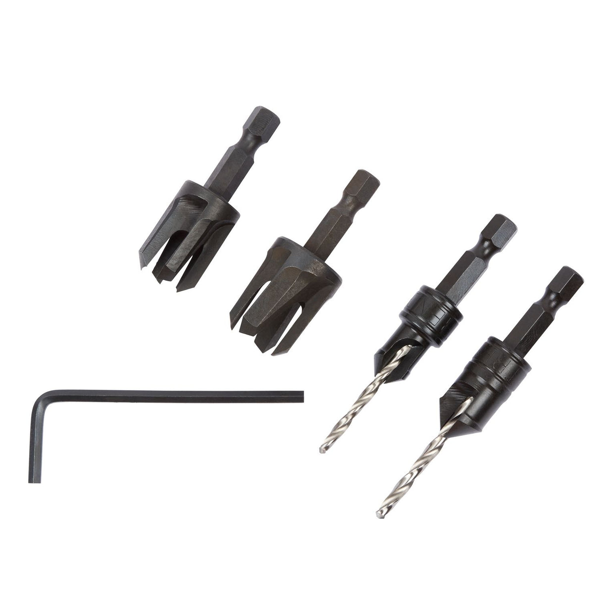 Snappy 4 Piece Set Countersink & Plug Cutter Set