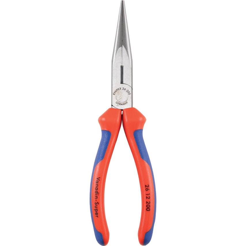Snipe Nose Black Atramentized Side Cutting Pliers 200mm