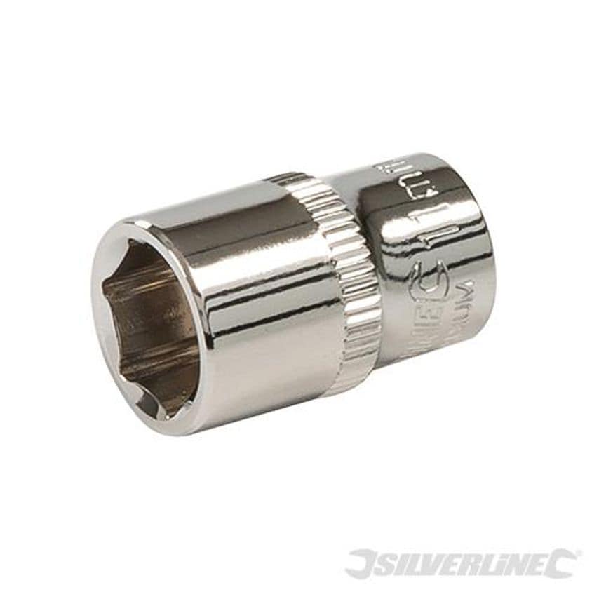 Socket 1/4" Drive 6pt Metric 10mm