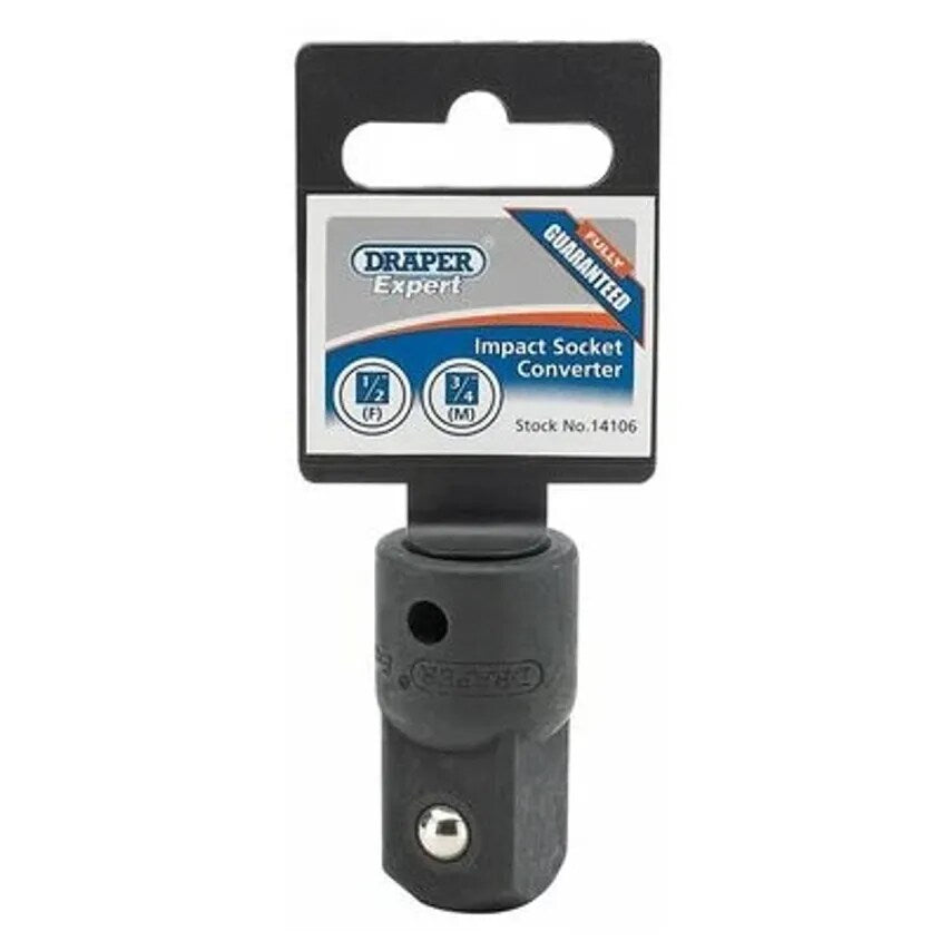 Socket Converter Female to Male 1/2 x 3/4IN 1/2in SQ Drive