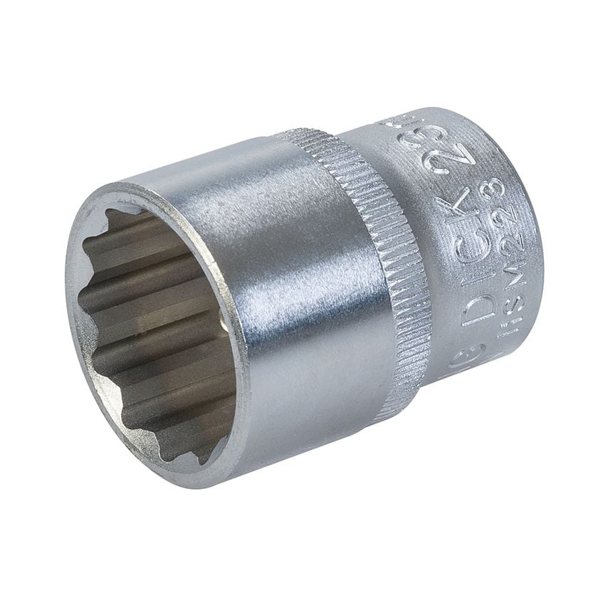 Socket SD 1/2" Metric 12pt 23mm