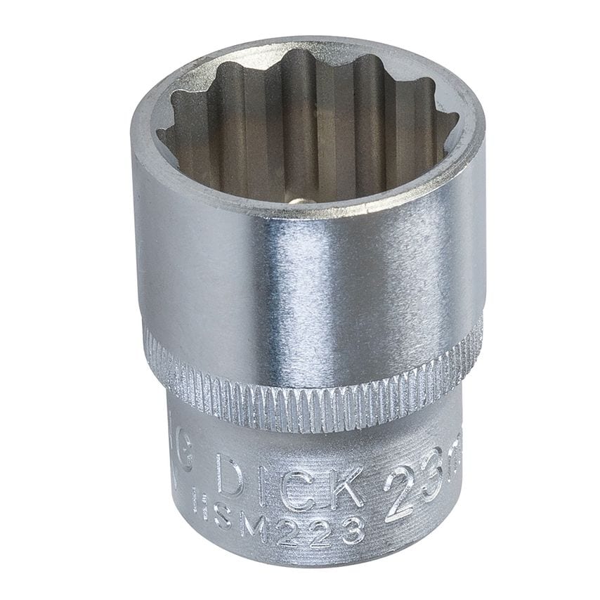 Socket SD 1/2" Metric 12pt 23mm