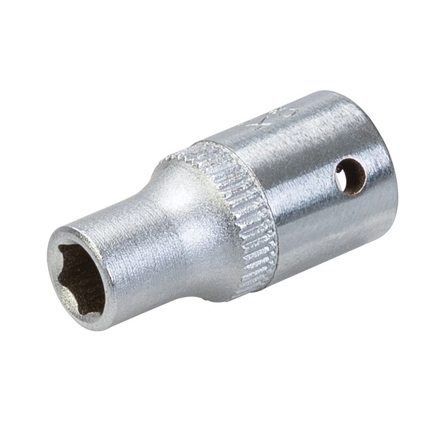 Socket SD 1/4" Metric 6pt 4mm