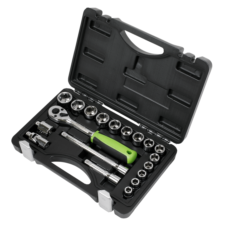 Socket Set19 Piece 3/8"SQ. Drive Metric