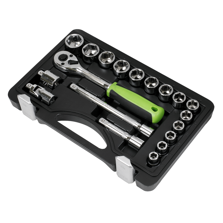 Socket Set19 Piece 3/8"SQ. Drive Metric