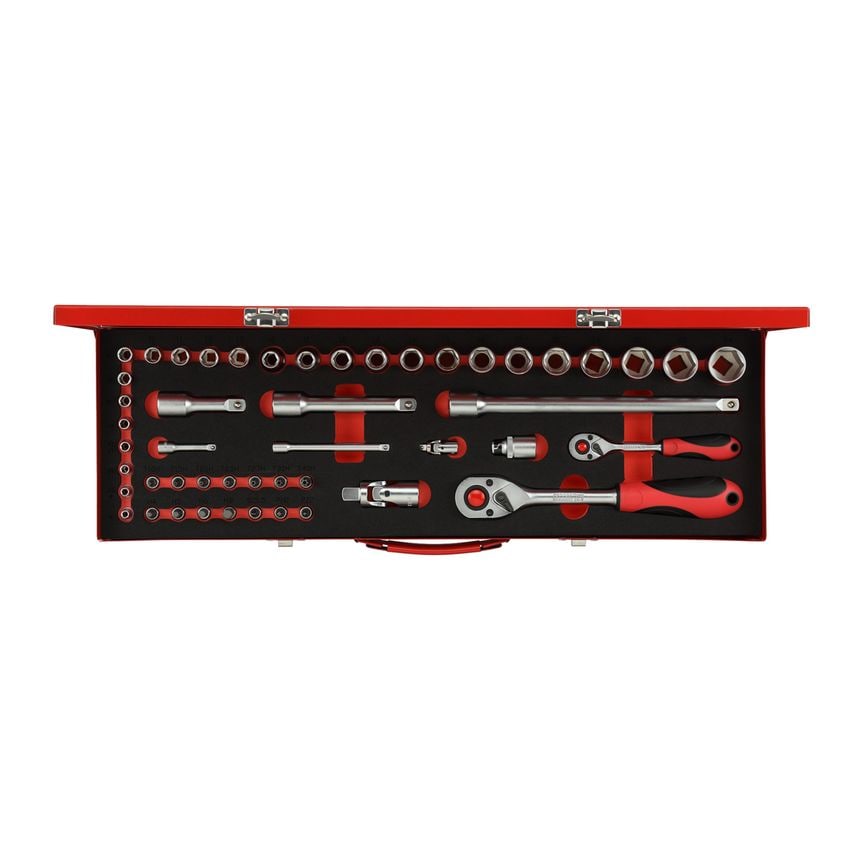 Socket Set 1/4+1/2 49pcs