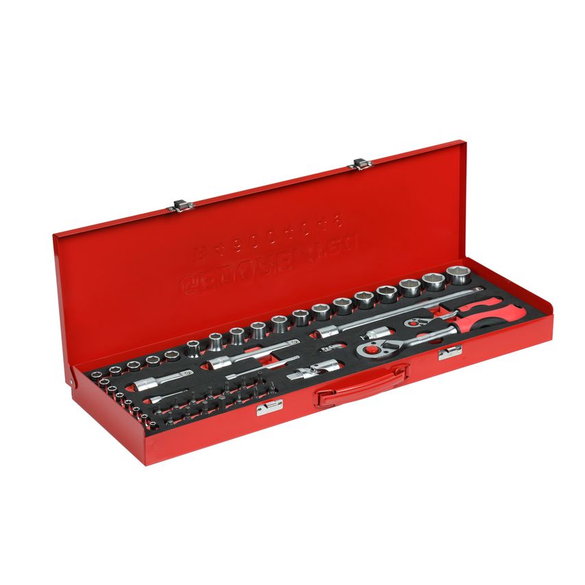 Socket Set 1/4+1/2 49pcs